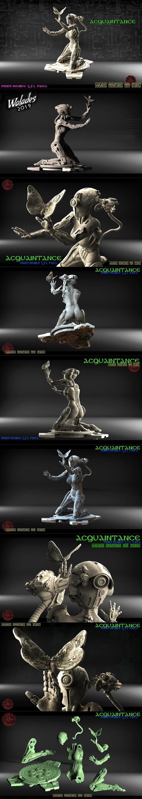 Acquantance – 3D Print
