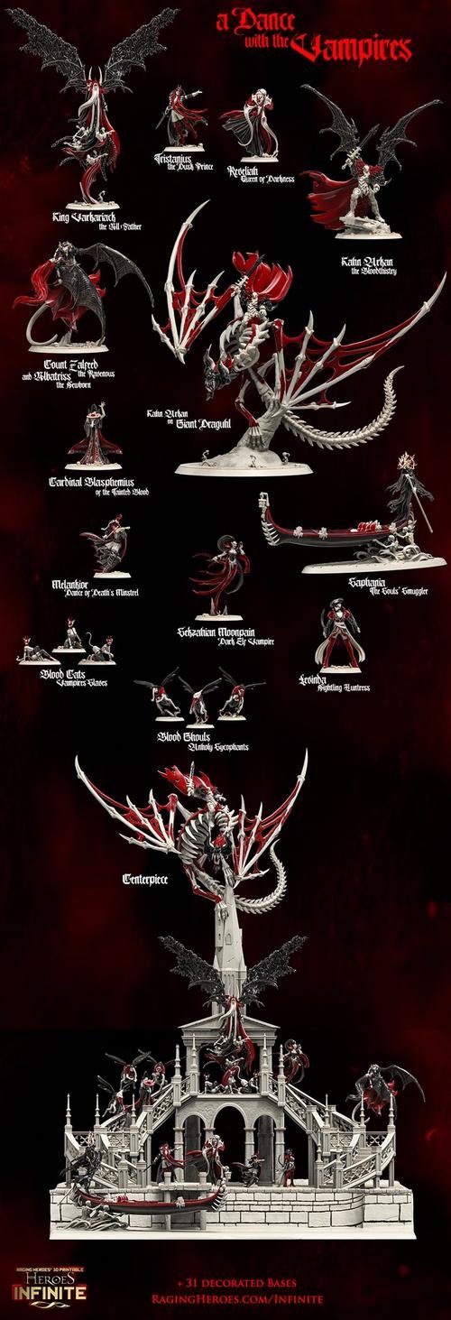 Heroes Infinite A Dance With The Vampires and update February 2022 – 3D Print