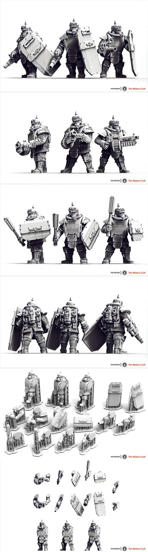 Valour Korps - Abhuman Builder – 3D Print