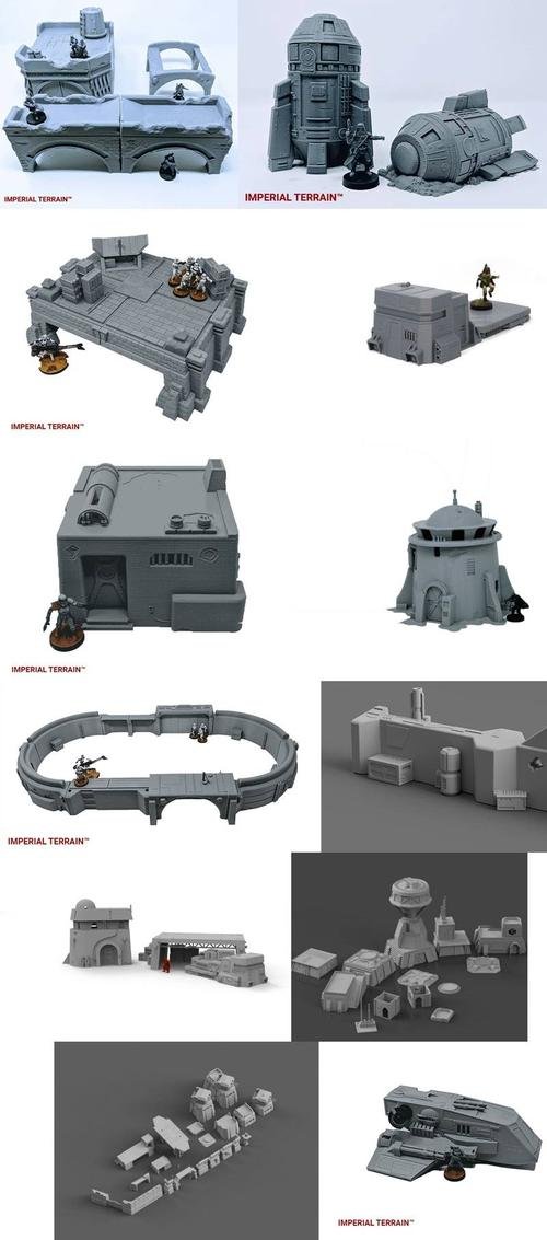 Imperial Terrain - Star Wars – 3D Print