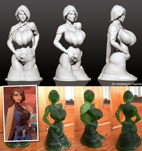 Behind the Dune – 3D Print