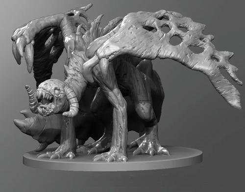 Zombie Dragon – 3D Print