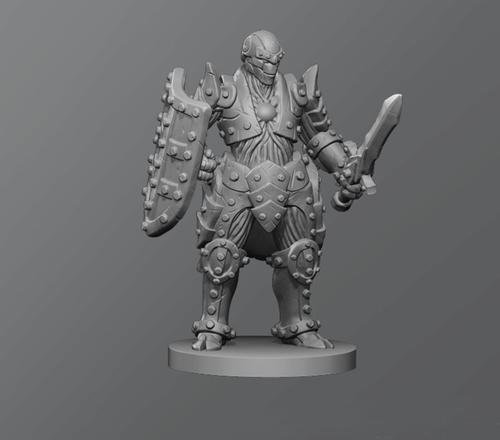 Warforged ver.1 – 3D Print