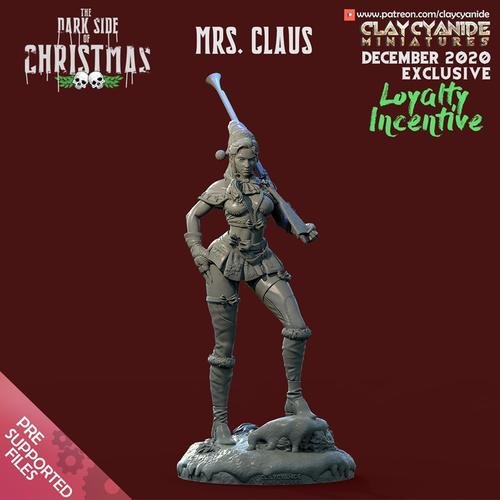 Mrs Claus – 3D Print