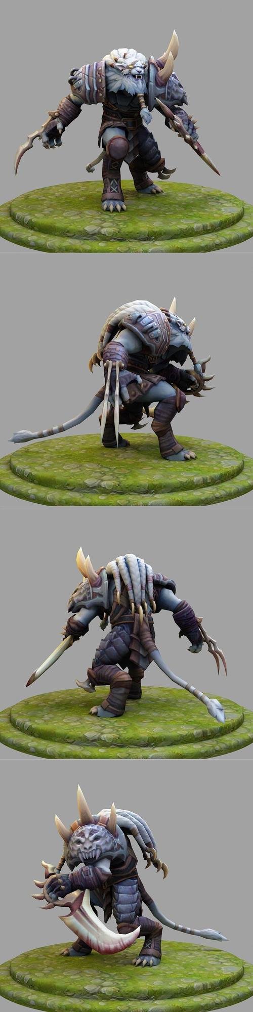 Rengar from League of Legends – 3D Print