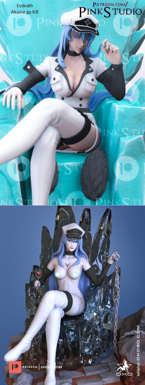 Esdeath and NSFW – 3D Print