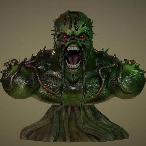 Swamp Thing Bust – 3D Print