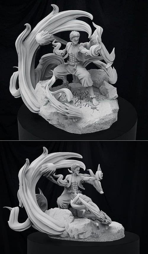 Akaza Demon slayer – 3D Print