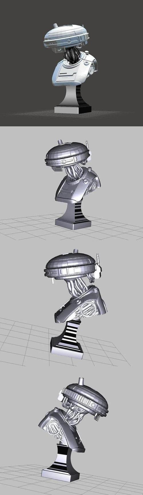 L3-37 INSPIRITED BUST VERSION – 3D Print
