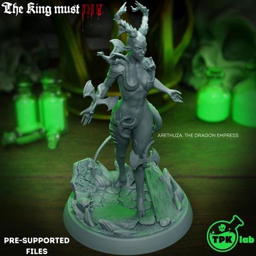Arethusa, Dragon Empress – 3D Print
