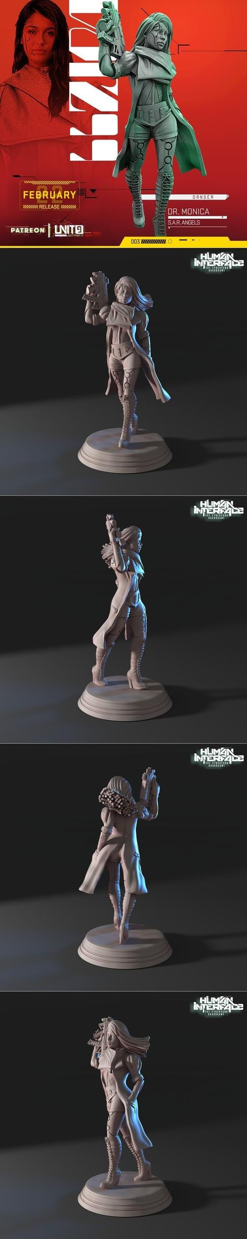 Dr. Monica – 3D Print