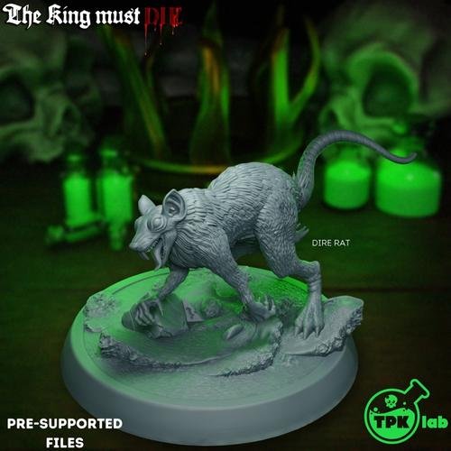 Dire Rat – 3D Print