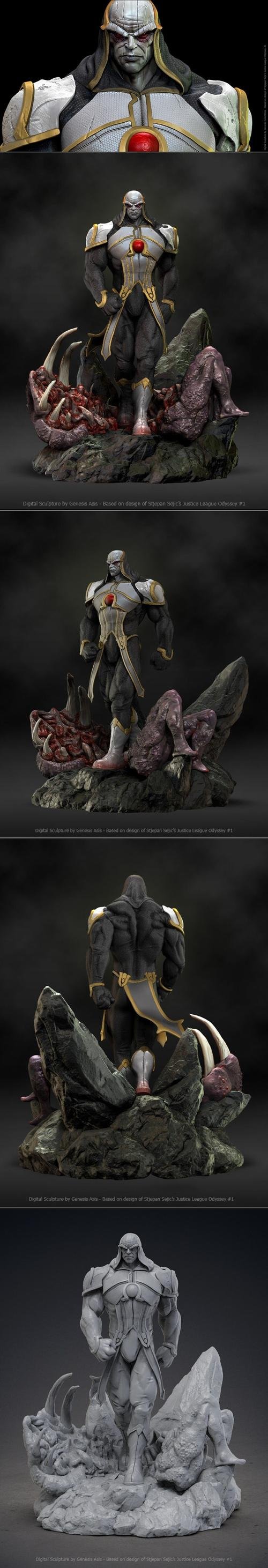 Darkseid Justice League Odyssey – 3D Print