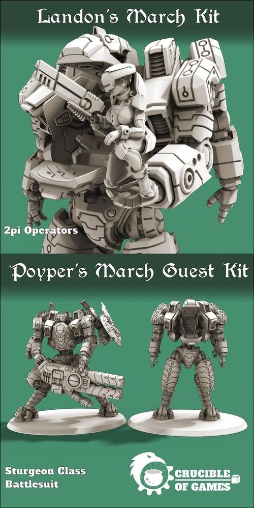 Crucible of Games March 2021 – 3D Print