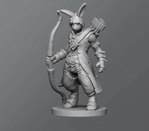 Rabbit Archer – 3D Print