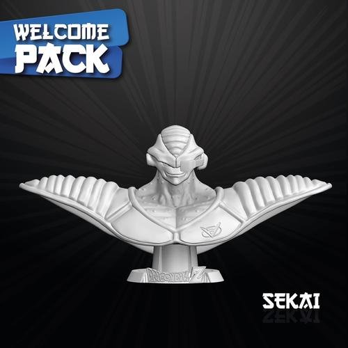 Sekai-Burter Bust – 3D Print