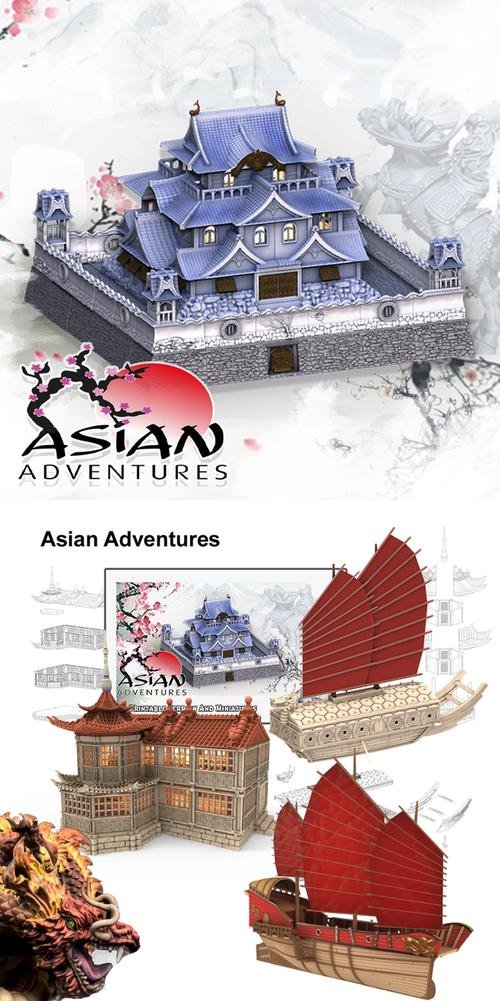 Lovecraft - Asian Adventures Kickstarter – 3D Print