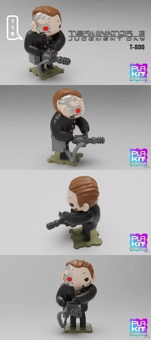 Terminator 2 T800 – 3D Print