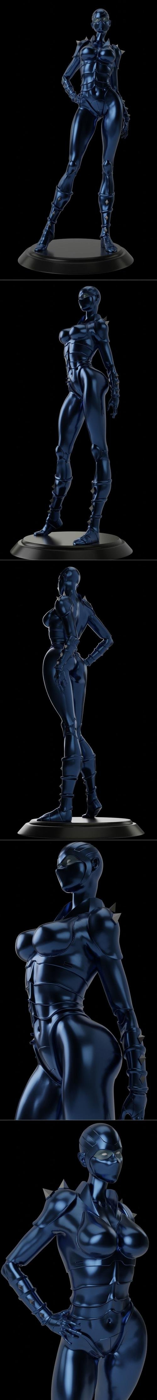 Lady Armaroid – 3D Print