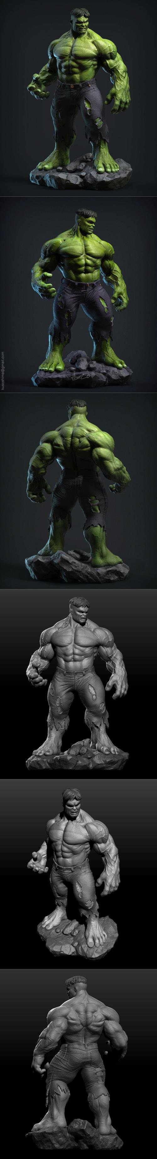 Incredible Hulk – 3D Print