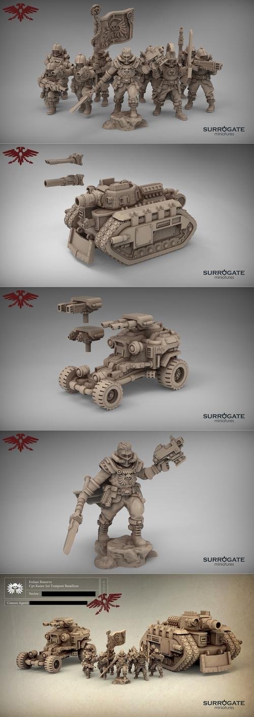 Surrogate Miniatures August 2021 – 3D Print