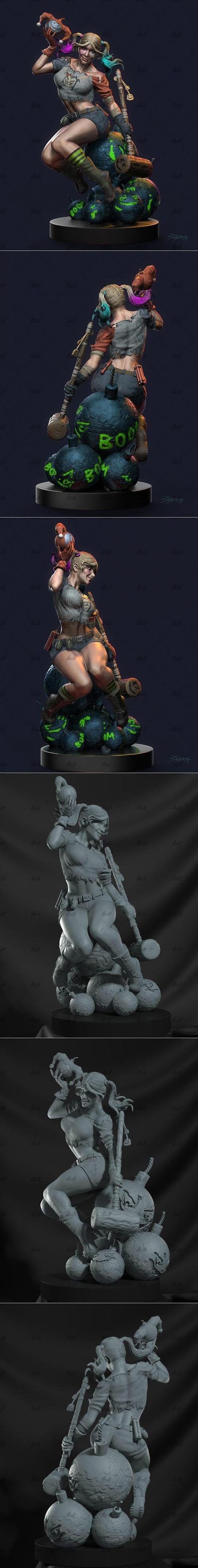 Harley Quinn – 3D Print