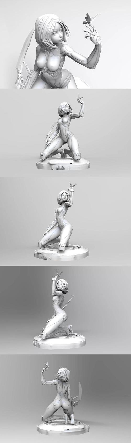 Alita Battle Angel – 3D Print