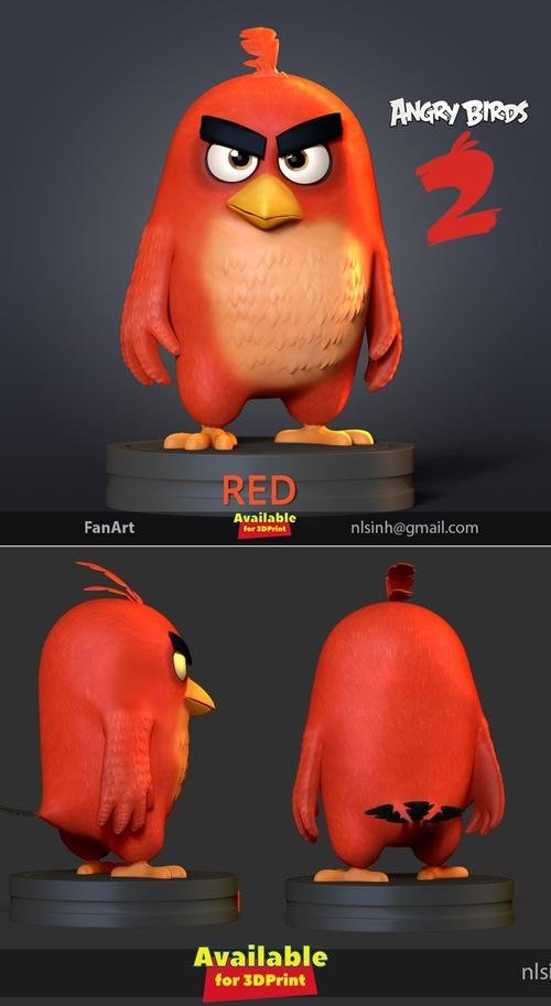 Angry Birds 2 – 3D Print