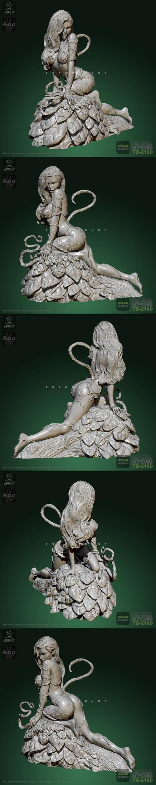 Poison Ivy v1 – 3D Print