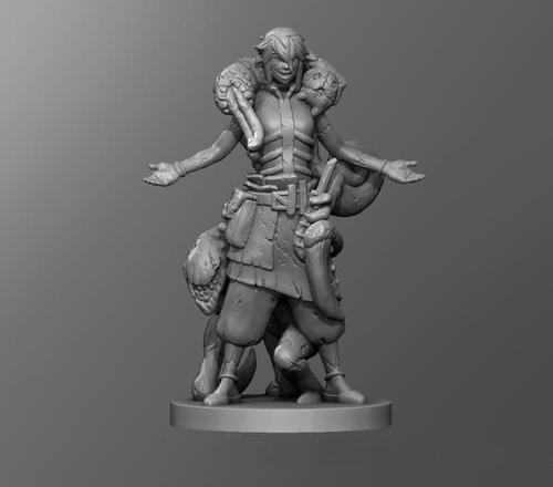 Carnomancer Female – 3D Print