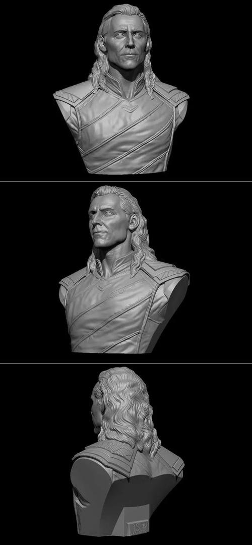 Loki Bust – 3D Print
