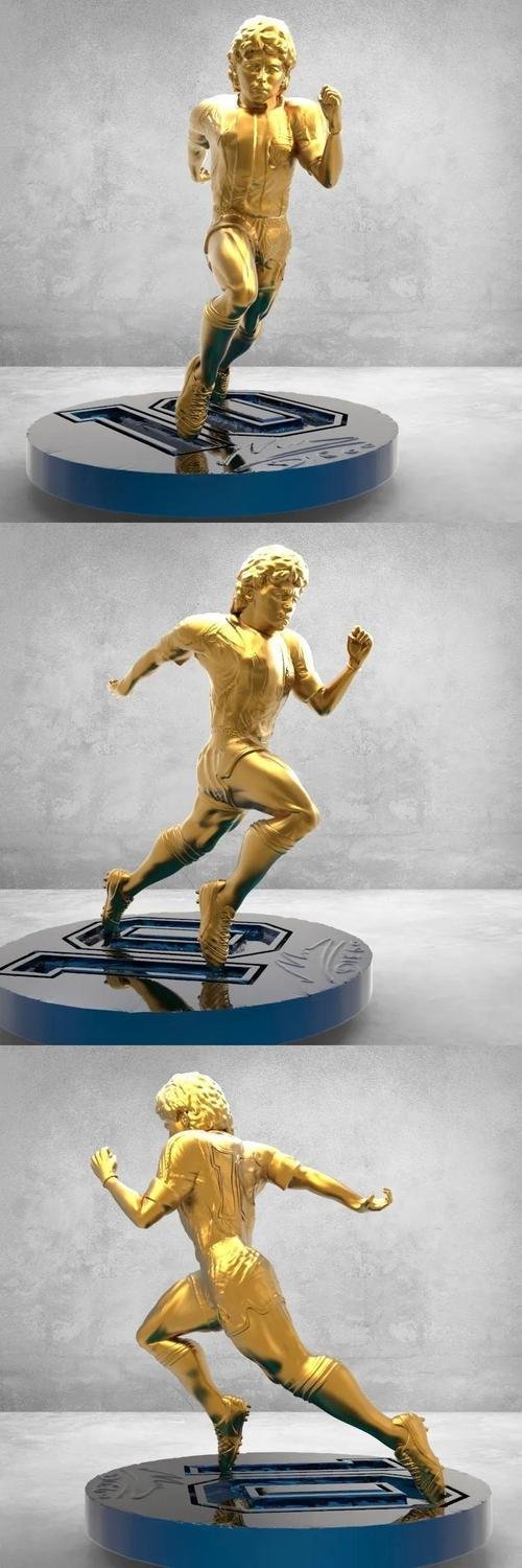 Maradona 86 classic pose – 3D Print