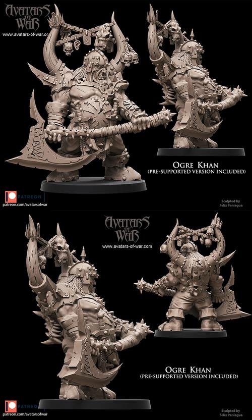Ogre Khan 1 – 3D Print