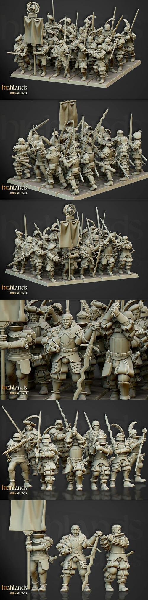 The Landsknechts of Soltau – 3D Print