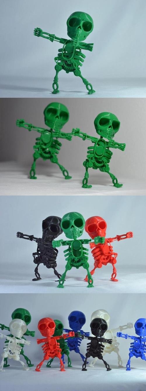 Dancing Skeleton – 3D Print