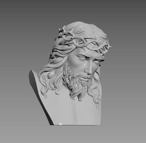 Jesus Bust – 3D Print