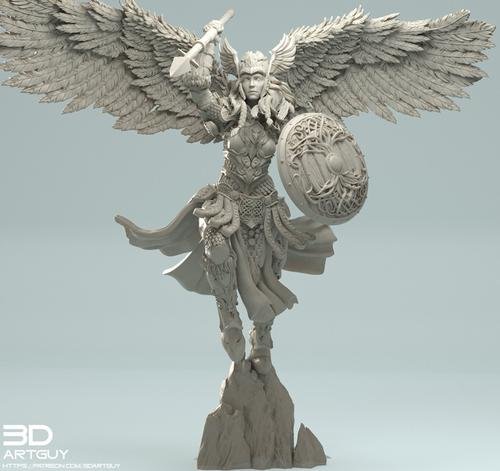 Valkyrie Paladin – 3D Print