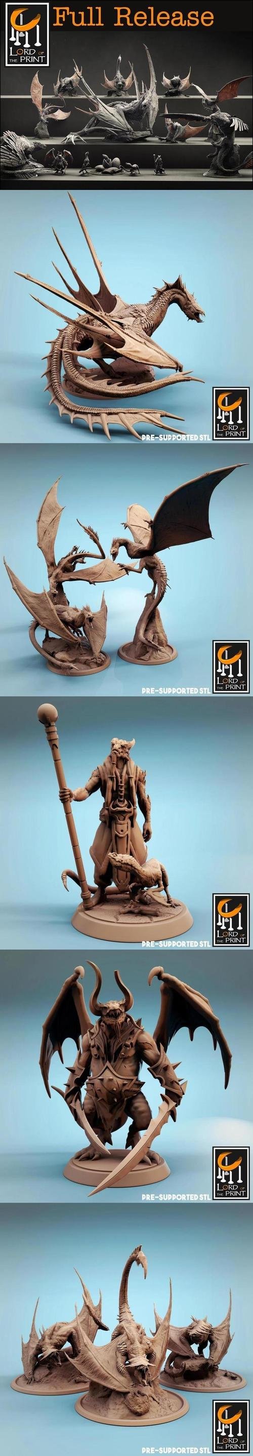 Lord of the Print - Swarm of the Vouivre March 2022 – 3D Print