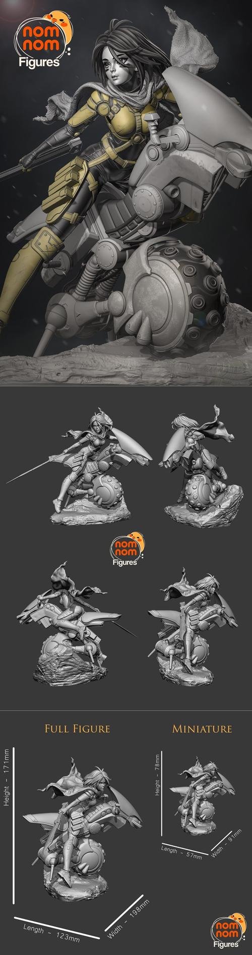 Alita Gunm Battle Angel – 3D Print