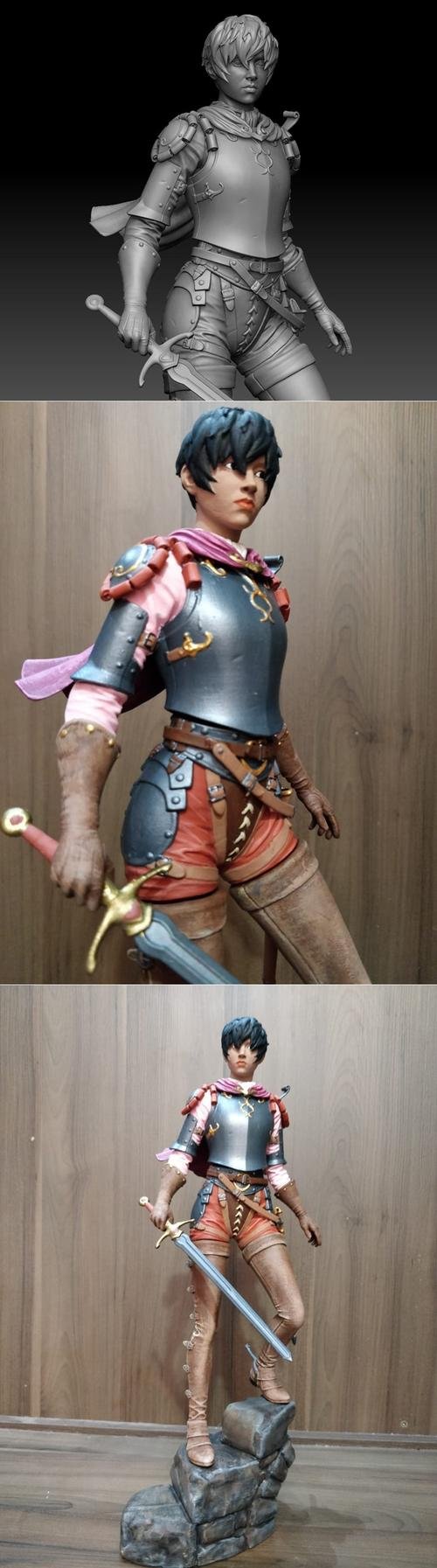 Casca from Berserk – 3D Print