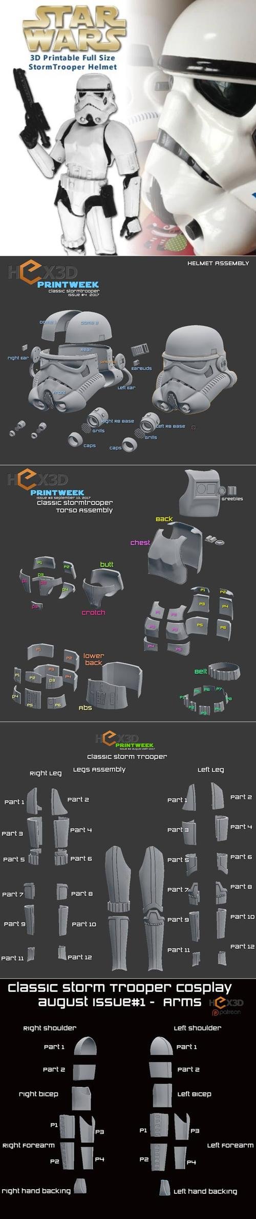 Classic Stormtrooper Suit – 3D Print