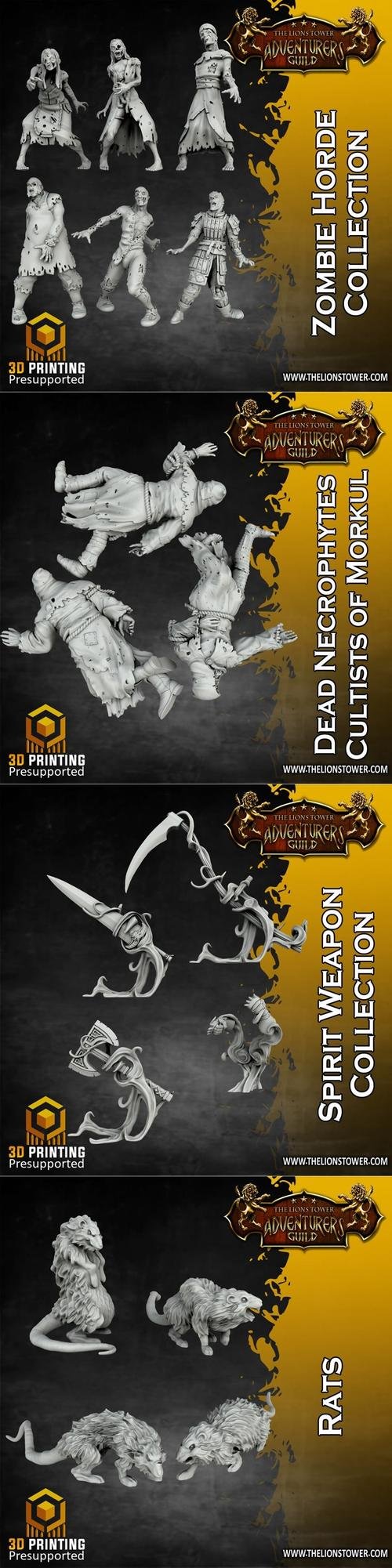 The Lion Tower Adventurers Guild February 2022 – 3D Print