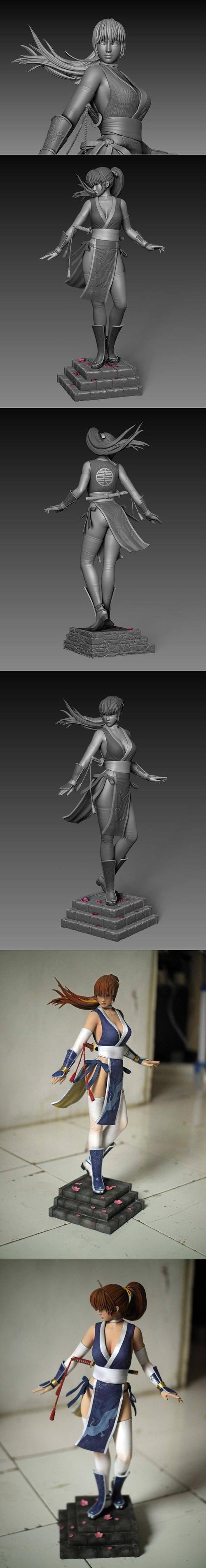 Kasumi Dead or Alive Statue – 3D Print