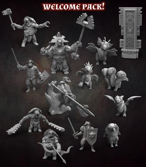 Red Clay Collectibles Welcome pack – 3D Print