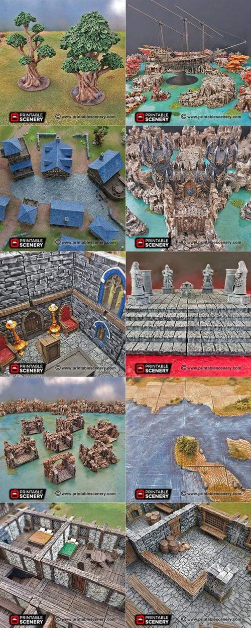 Clorehaven Bonus Items Complete – 3D Print