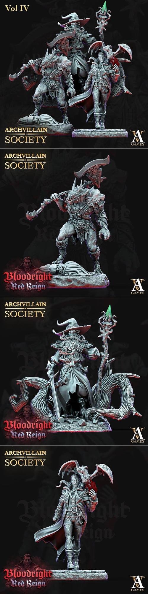 Archvillain Society - Vol.IV – 3D Print
