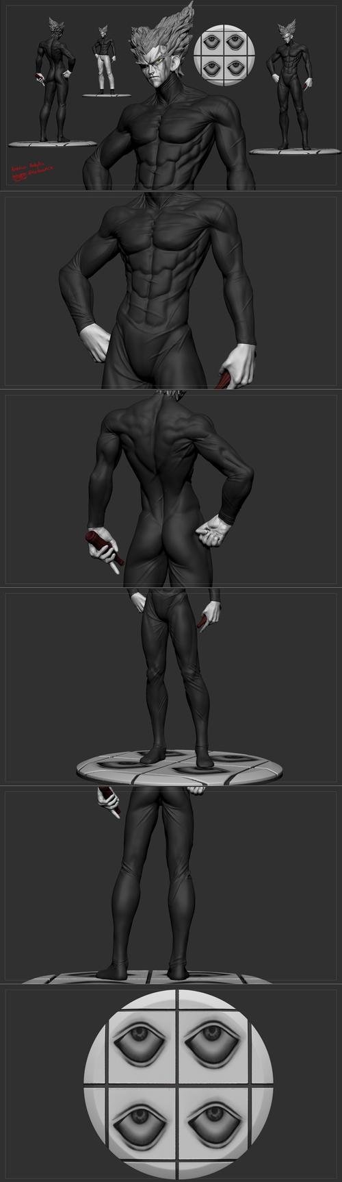 Garou - The Human Monster - One Punch Man – 3D Print