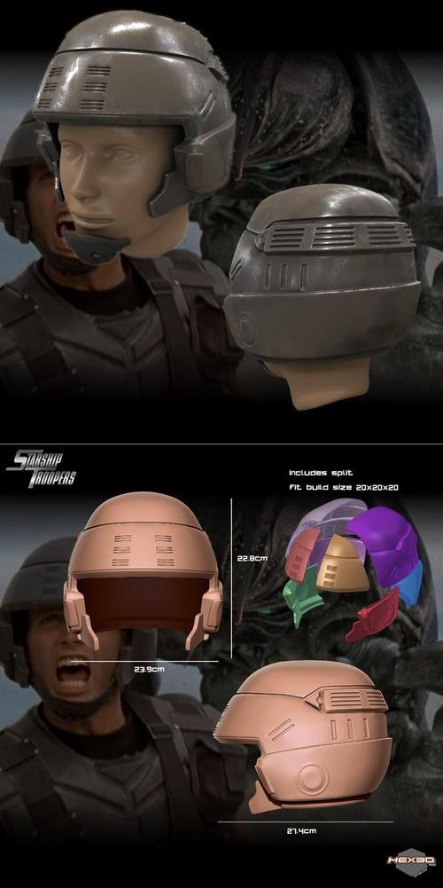 IRON Star Ship Troop – 3D Print