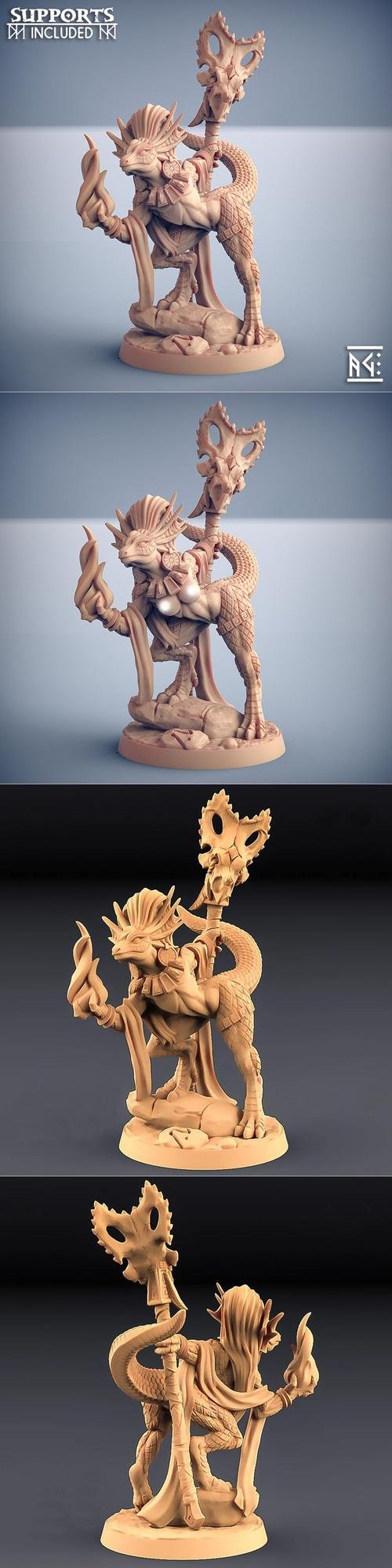 Coaxoch the Duchess Lizards Beauty – 3D Print