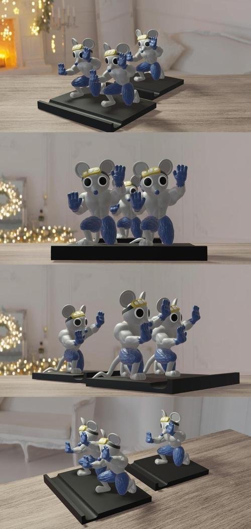 Raton Musculoso Kimetsu No Yaiba Porta Celular – 3D Print